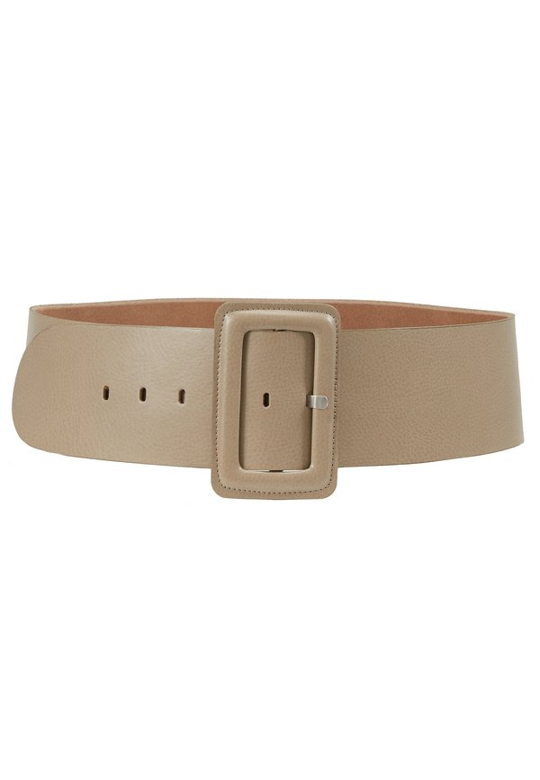LEATHER WAISTBELT - Belt - taupe4