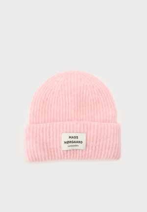 Mads Nørgaard, LAMBO ANJU HAT UNISEX - Плетена шапка - light pink