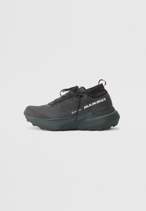 Mammut AENERGY - Hiking shoes - black-dark steel