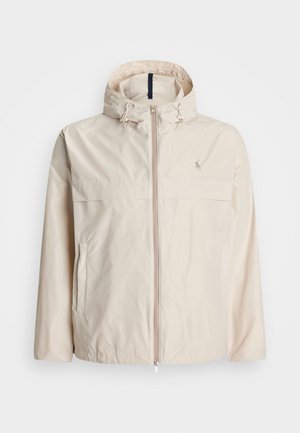 Polo Ralph Lauren FULL-ZIP HOODED JACKET - Neperpučiamoji striukė - new stone