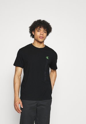 WASHED INSTITTEE UNISEX - T-shirt con stampa - black