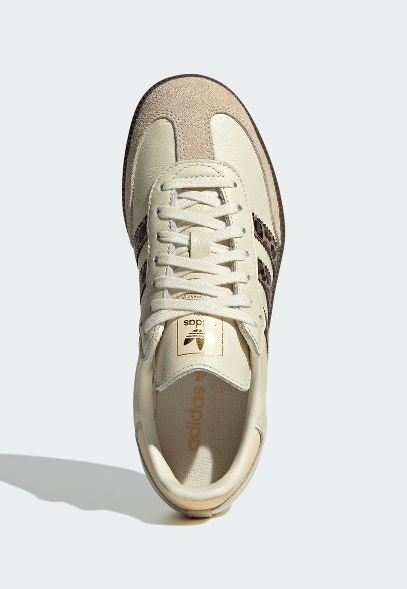 adidas Originals SAMBA - Trainers - cream white core black sand strata/white  - Zalando.ie