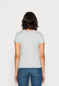 Calvin Klein Jeans INSTITUTIONAL LOGO TEE - Potiskana majica - light grey heather