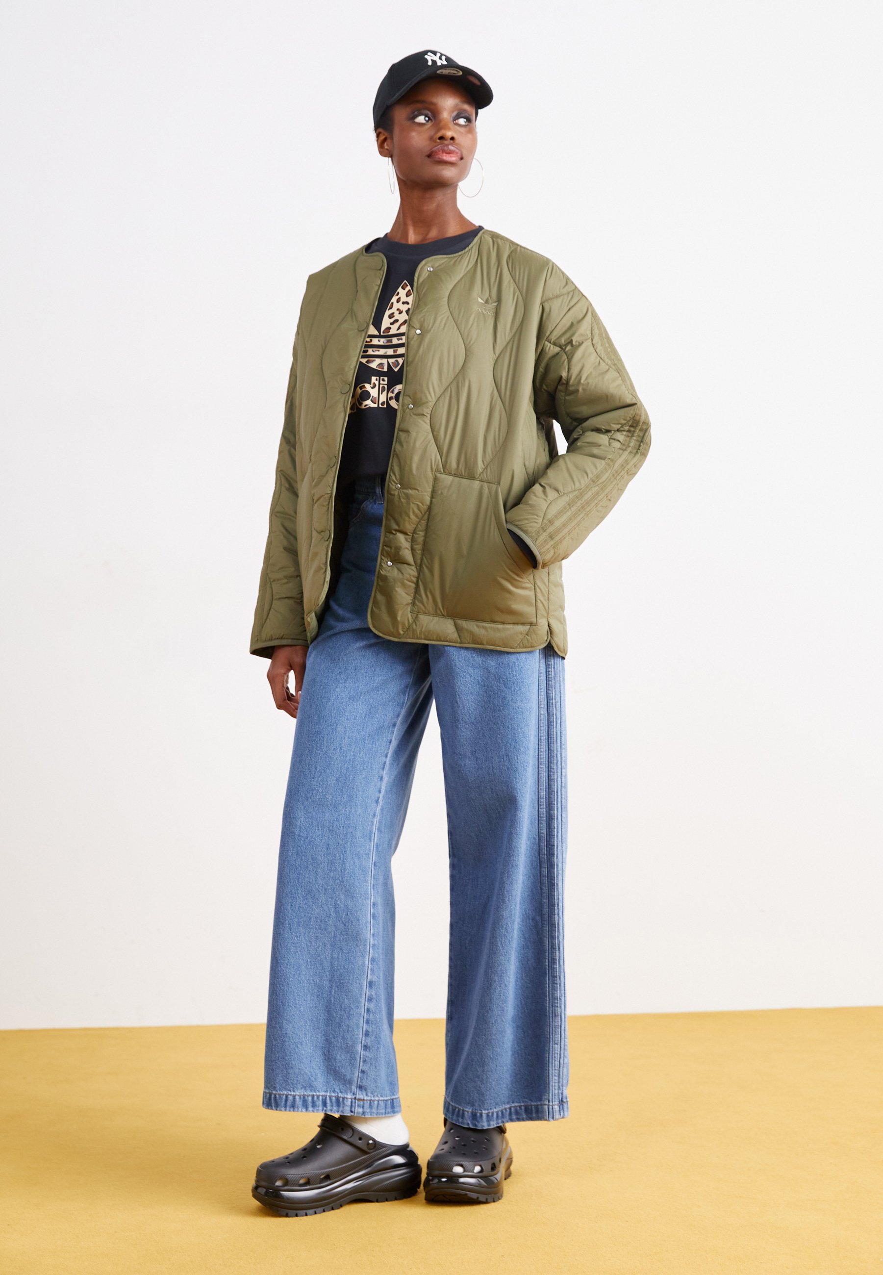 adidas Originals QUILTED LINER - Winter jacket - olive
