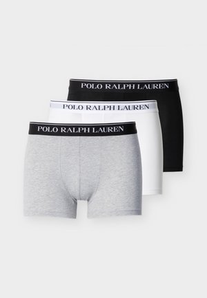 Polo Ralph Lauren TRUNK 3 PACK - Trunks - white/black/andover heather