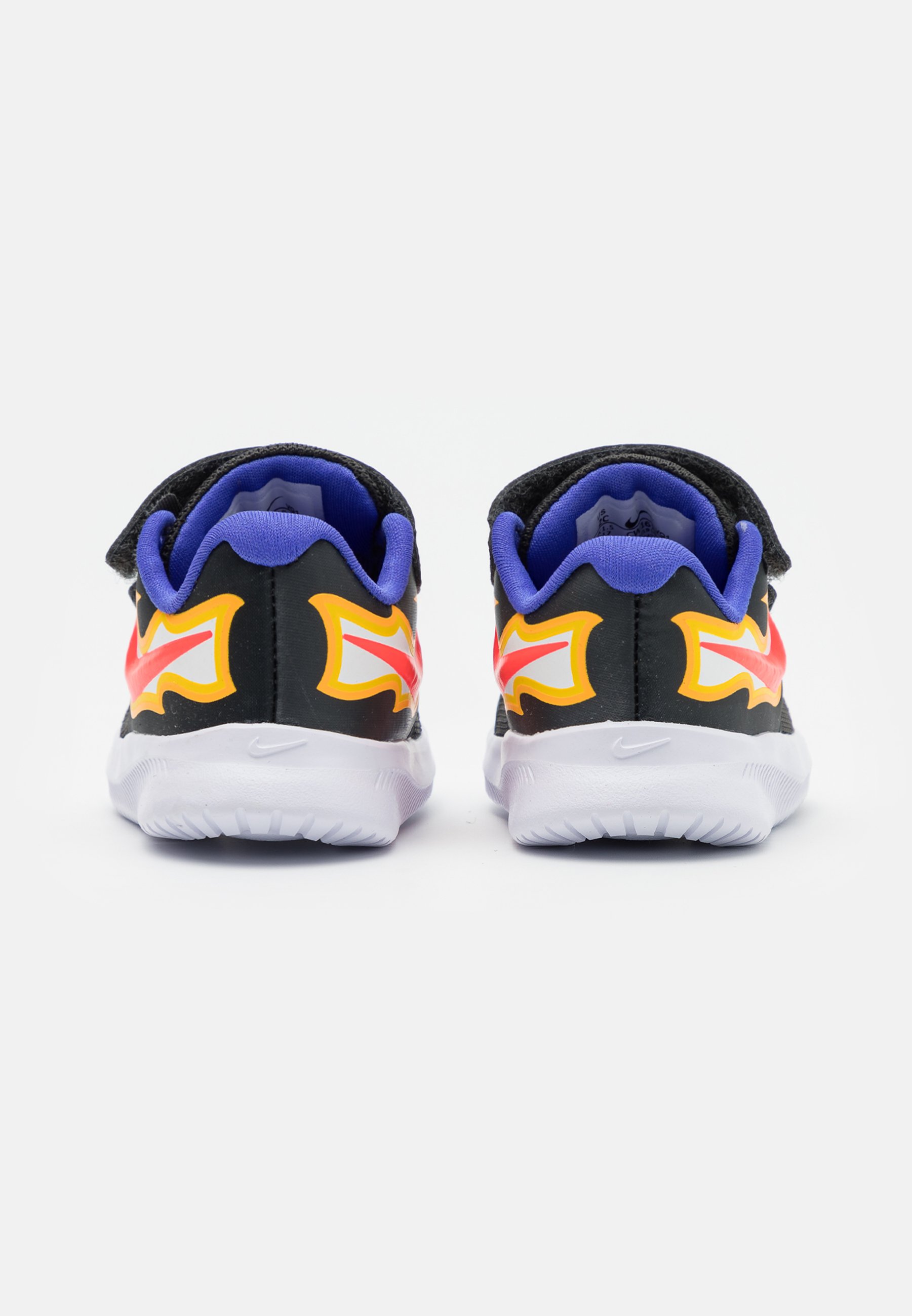 Nike Performance STAR RUNNER 2 FIRE UNISEX - Hardloopschoenen neutraal -  dark smoke grey/laser crimson/Donkergrijs - Zalando.nl