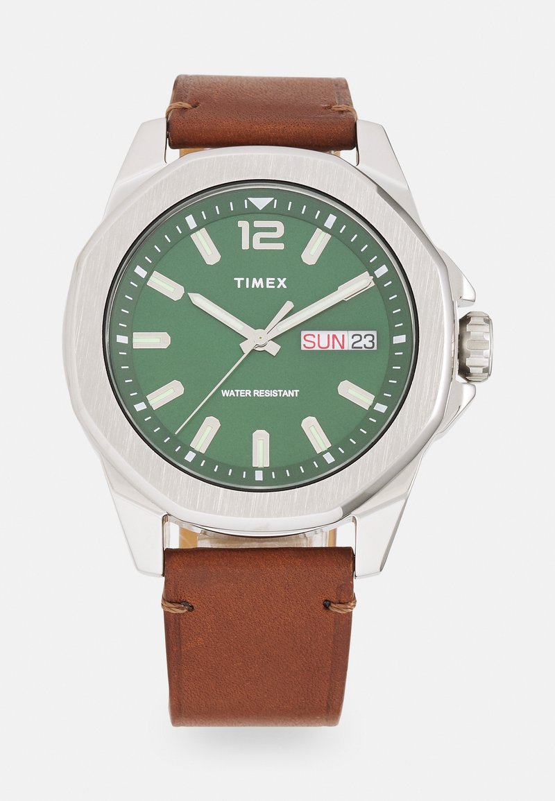 Timex ESSEX DAY DATE - Reloj - brown/green