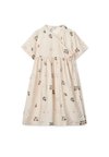 CLEO PRINTED SHORTSLEEVE DRESS - Dnevna obleka - peach/sea shell