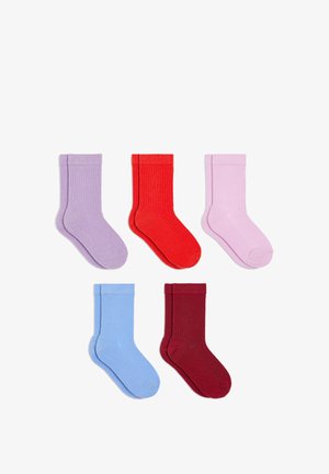 ARKET, ARKET RIB KNIT SOCKS, 5 PAIRS UNISEX - Chaussettes - multicolour