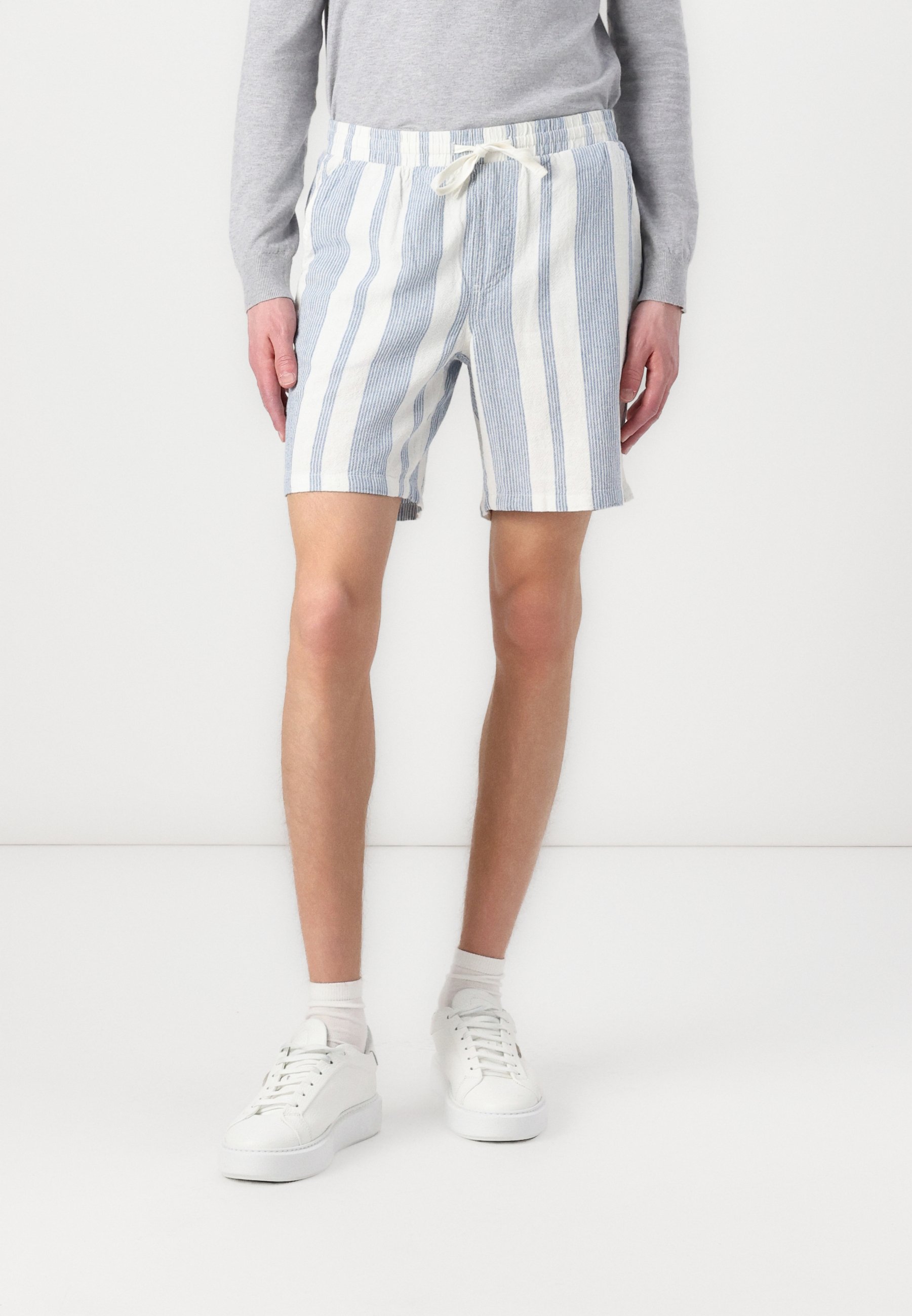 Pier One Shorts - off white/off-white - Zalando.co.uk