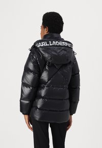 KARL LAGERFELD PUFFER  JACKET - Zimná bunda - black