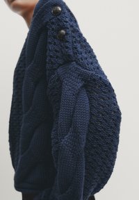Massimo Dutti Maglione - dark blue