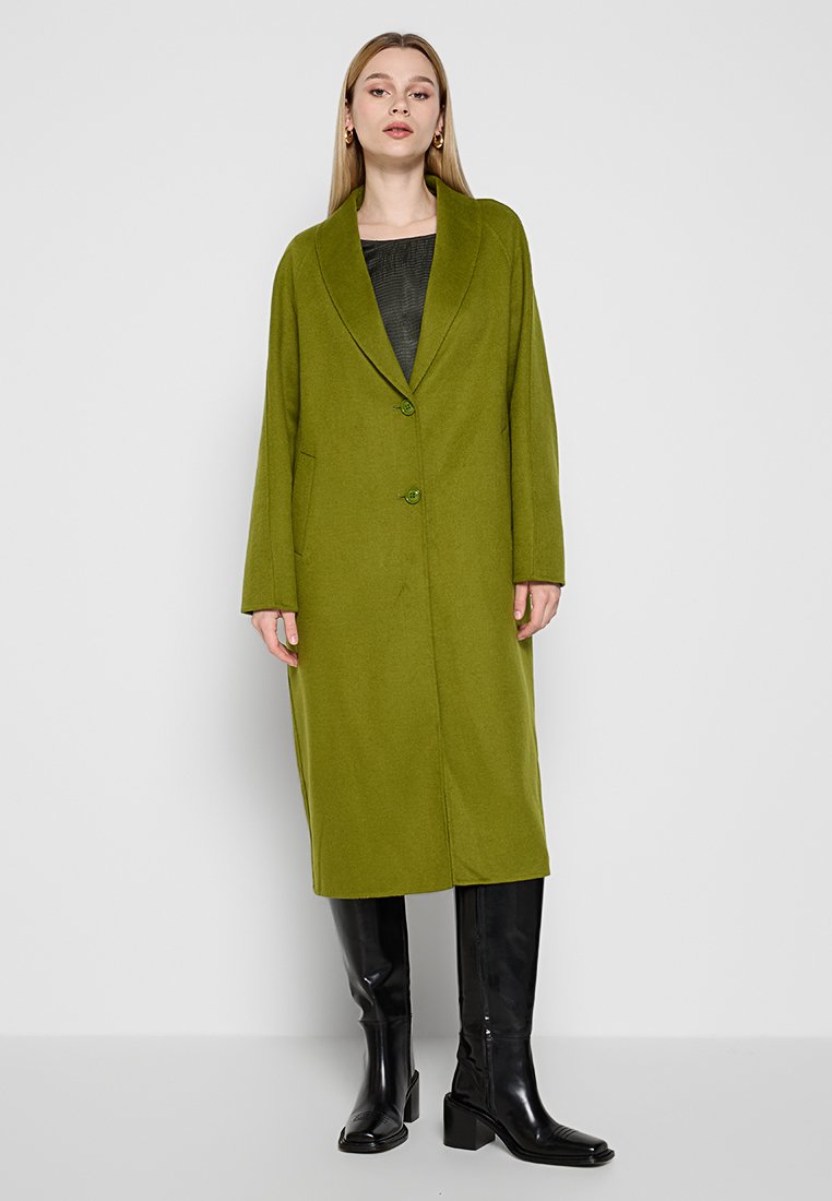 American vintage Mantel groen