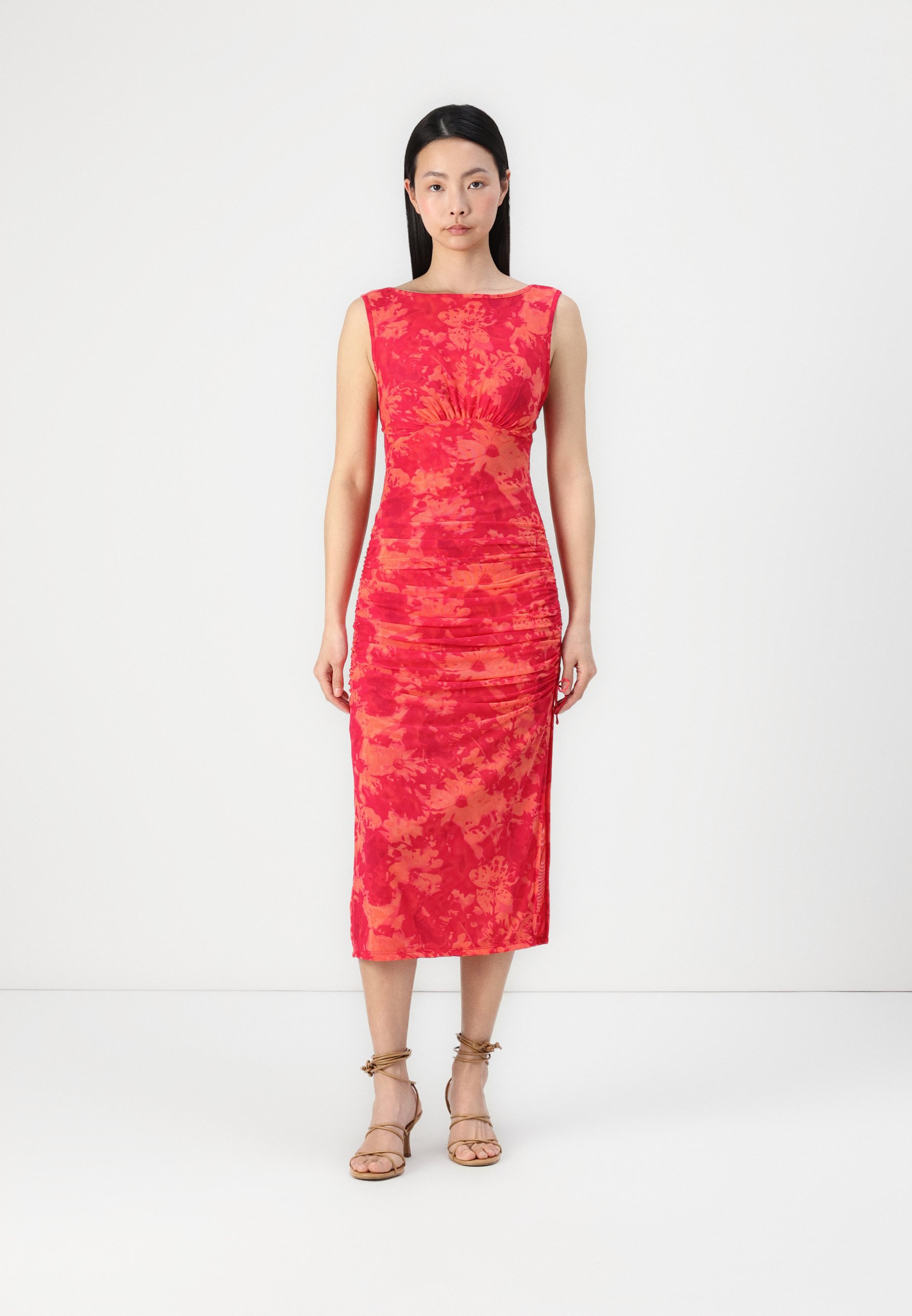 Free People TAKE ME AWAY - Cocktail dress / Party dress - fuschia combo/red  - Zalando.co.uk