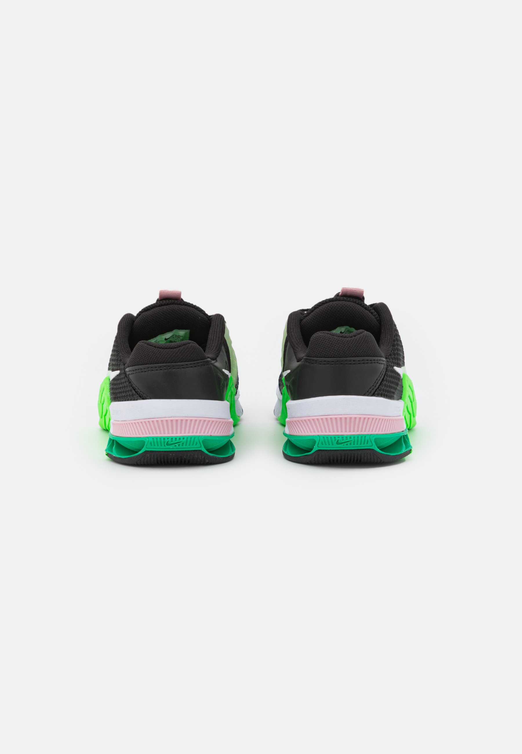 Nike Performance METCON - Trainingsschuh - black/white/green strike/pink  glaze/roma green/black/schwarz - Zalando.ch