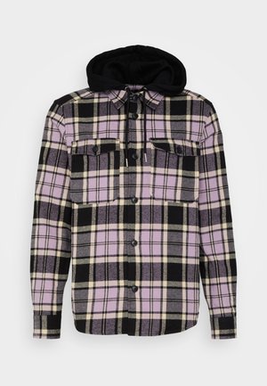 ONSMILO LIFE HOOD SHIRT UNISEX - Hemdbluse - purple ash