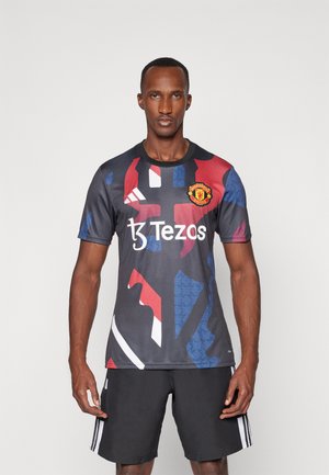 MANCHESTER UNITED 24/25 PRE-MATCH - Club wear - black/red/off white/burgundy