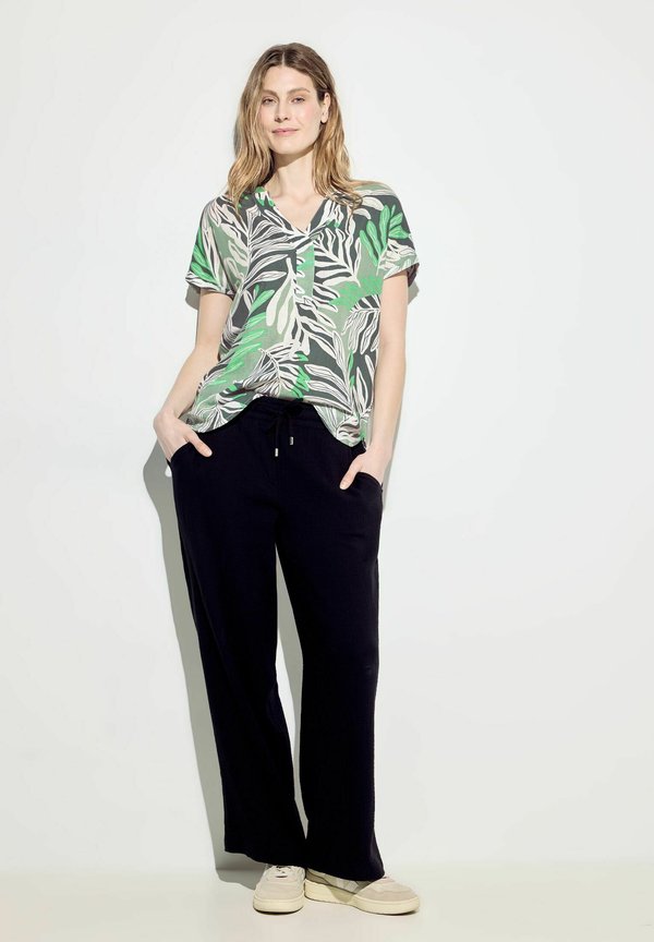 BLÄTTERPRINT  - Bluse - grün