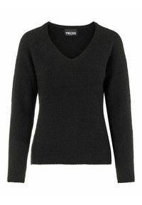 PCELLEN V NECK - Camisola - black