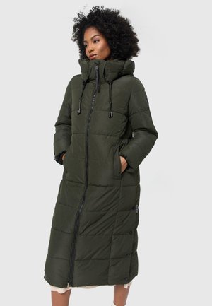 Winter coat - dark olive