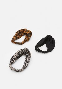 Even&Odd 3 PACK - Acessório para pentear cabelo - black/brown/mustard yellow