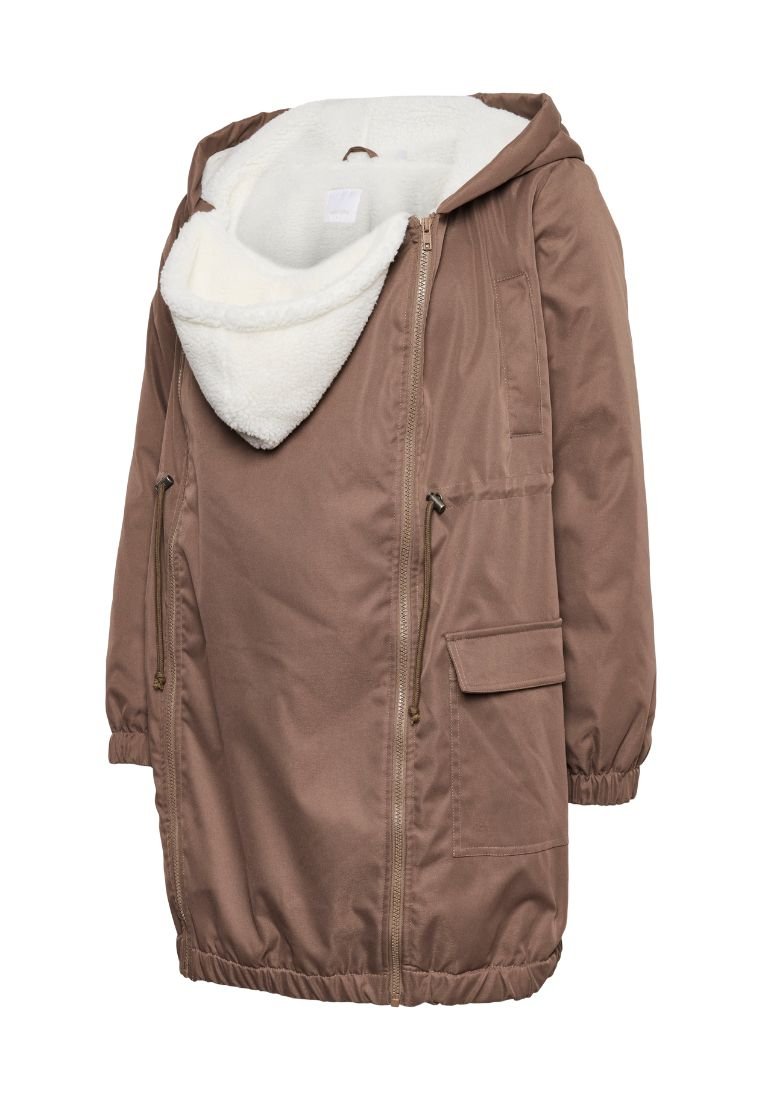 Mamalicious Parka donkerbruin