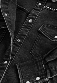 Next SEAM DETAIL WESTERN REGULAR FIT - Overhemdblouse - black stud