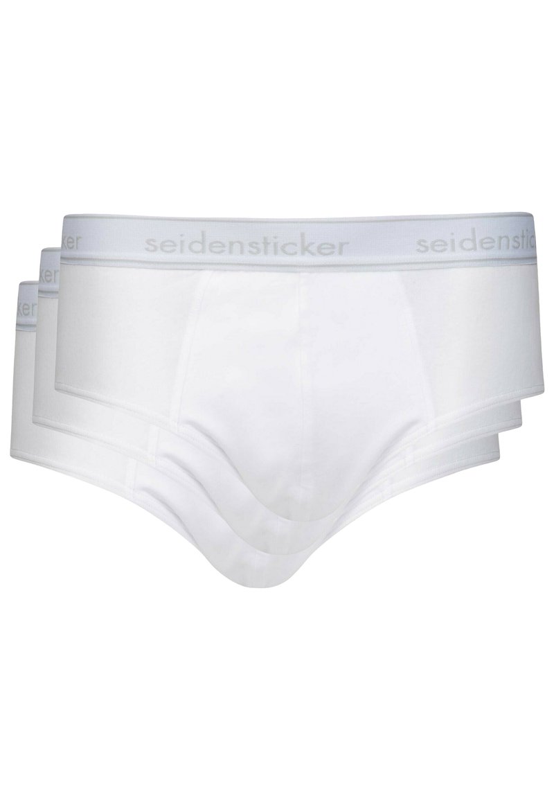 Herren Unterhosen | Seidensticker 3 PACK Slip white/weiß - OA24551 Herren Unterhosen | Seidensticker 3 PACK Slip white/weiß - OA24551