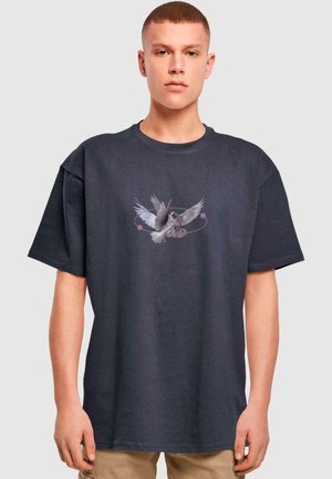 VIVE LA LIBERTE - Print T-shirt - navy