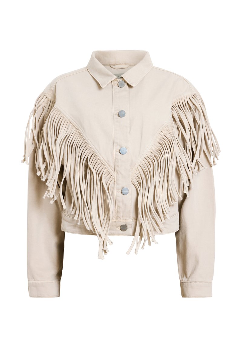 AllSaints Spijkerjas crème AllSaints Spijkerjas crème