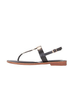 T-bar sandals - nero