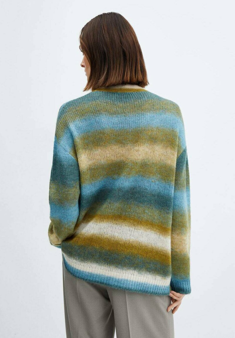 Mango SPACEDYE - Strickpullover - olivová/oliv - Zalando.de 