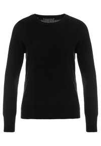 CLASSIC CREW NECK  - Strikkegenser - black