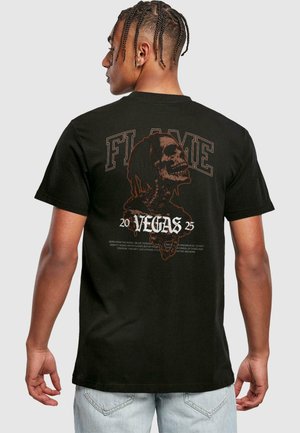 SKULL RAPPER TEE - Print T-shirt - black