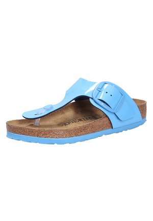 Birkenstock TIEFFUSSBETT - Mules - patentskyblue