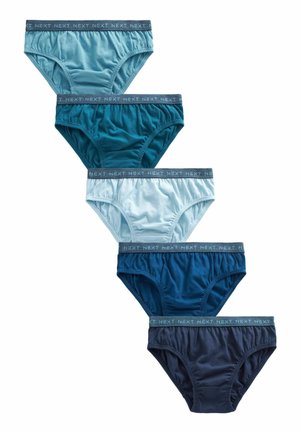5 PACK - Kalhotky - blue jacquard waistband