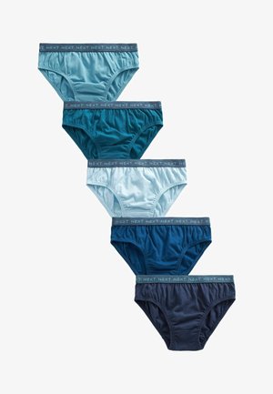 5 PACK   - Kratke gaće - blue jacquard waistband