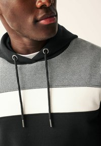 Next DIP DYE OVERHEAD  - Hoodie - mottled black