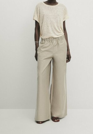 Basic T-shirt - beige