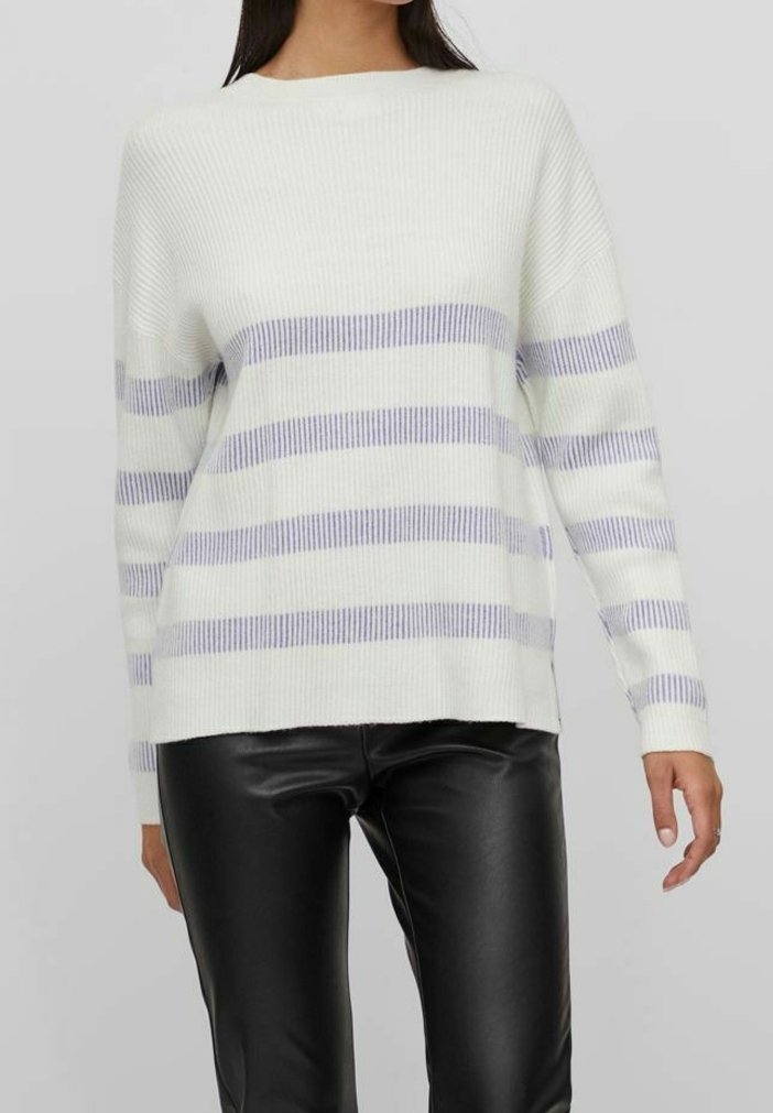 VILA Jersey de punto - light grey