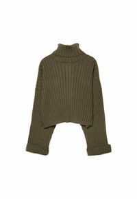 Strickpullover - khaki