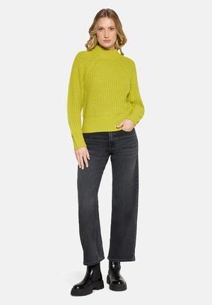 GROB MIT STRUKTUR - Pullover - apple green