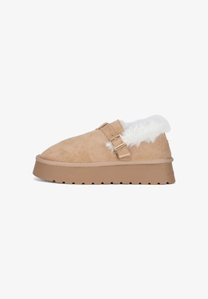 Beverly Hills Polo Club, BEVERLY HILLS POLO CLUB SLIPPERS WOMEN'S BEIGE WSX23-08 - Hausschuh - beige