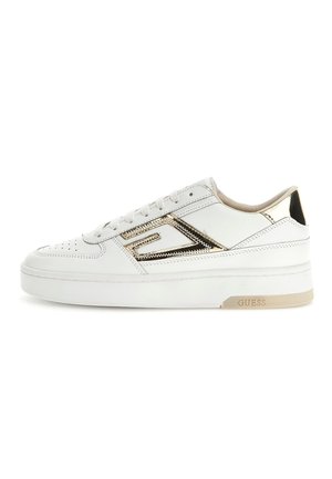 Guess SILINA LOGO-SCHRIFTZUG - Sneakers basse - mehrfarbig, weiß