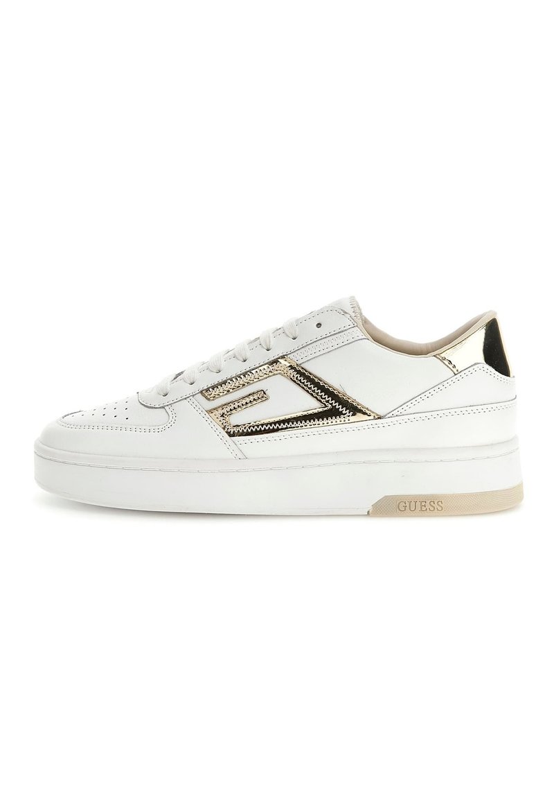Guess SILINA LOGO-SCHRIFTZUG - Sneakers basse - mehrfarbig, weiß