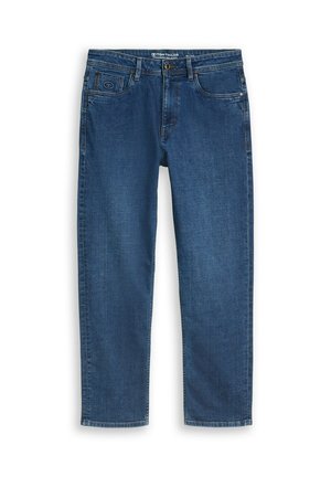 TOM TAILOR, TTMORRIS RELAXED JEANS - Džínsy s rovným strihom - dark stone bright blue denim