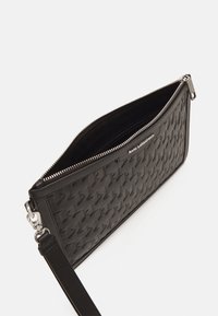 KARL LAGERFELD LOOM LEA POUCH UNISEX - Pochette - black
