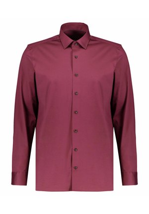 OLYMP Luxor BUSINESS 24/SEVEN MODERN FIT LANGARM - Camicia - bordeaux