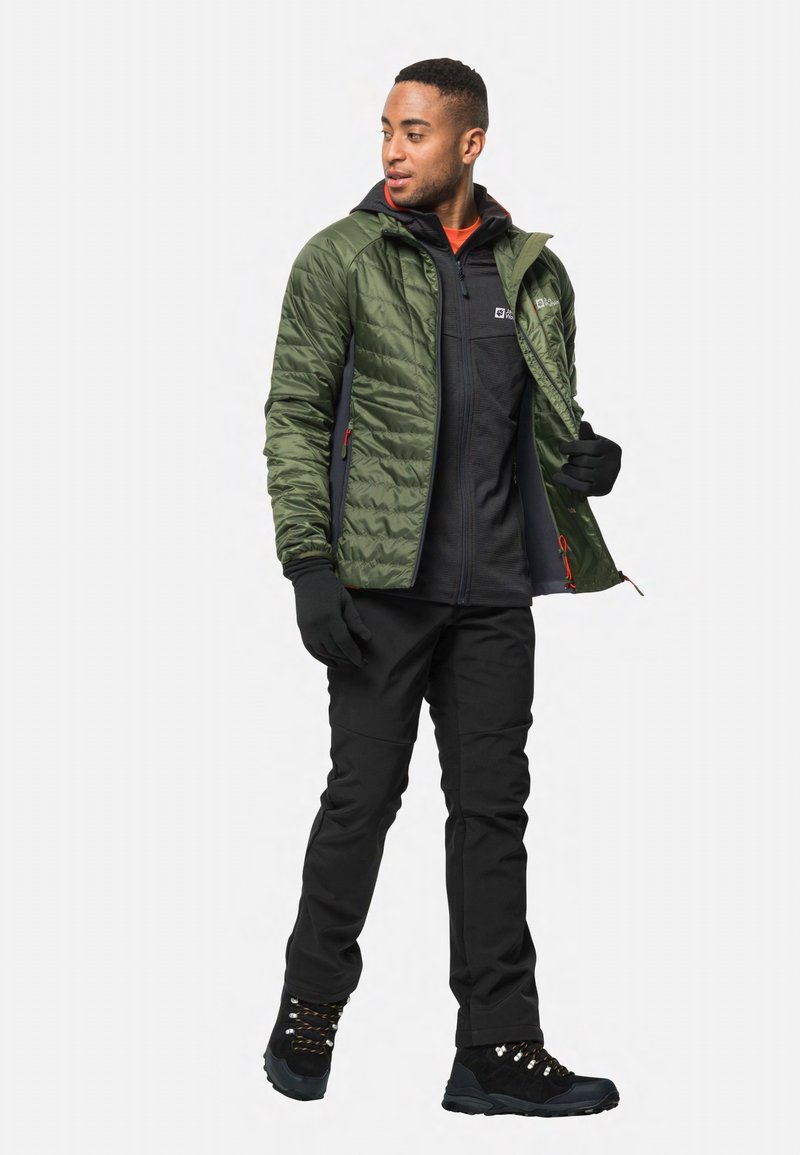 Jack Wolfskin ROUTEBURN Winterjas greenwood/groen Zalando.be