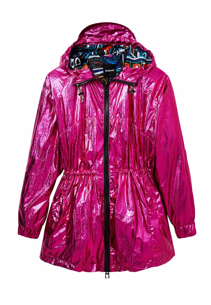 Desigual Parka donkerroze Desigual Parka donkerroze